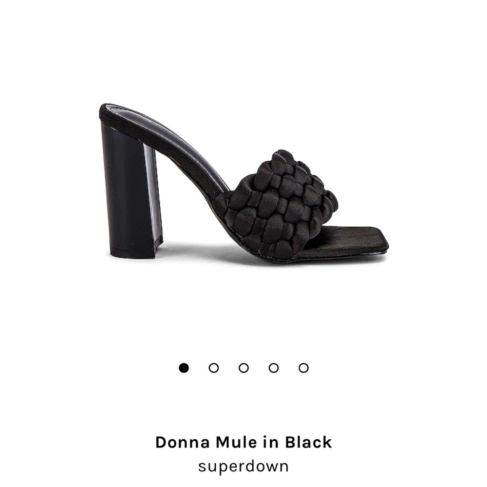 Superdown Donna Mule in Black